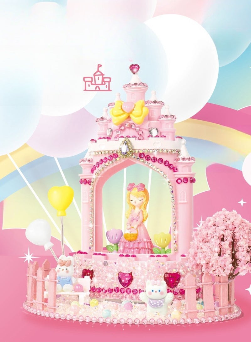 Girl's Creative Handmade Material Bag Making Night Light Birthday Gift Toy  - Image 2
