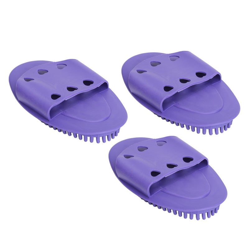 3pcs Silicone Body Scrubber Improve Circulation Reduce Fatigue Gentle Body Massage Brush - Image 3