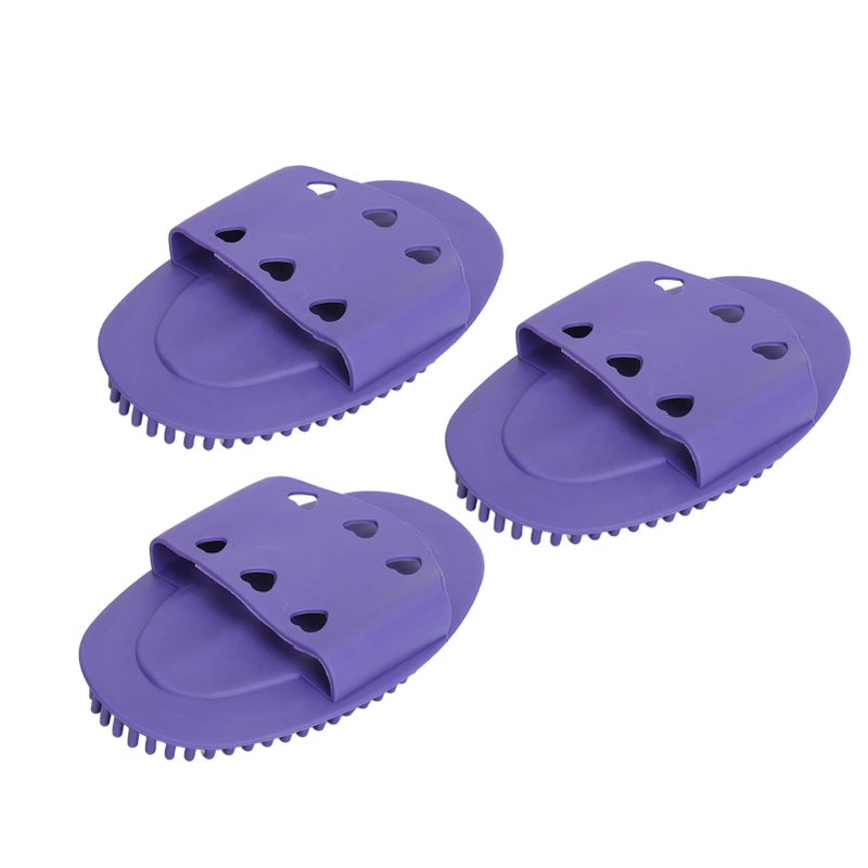 3pcs Silicone Body Scrubber Improve Circulation Reduce Fatigue Gentle Body Massage Brush - Image 2