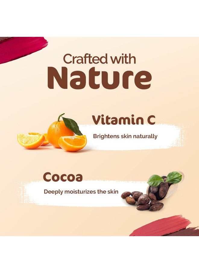 Mamaearth Mamaearth Nourishing Natural Lip Cheek & Eye Tint with Vitamin C & Cocoa - 02 Coco Nude- 4 g  - Image 3