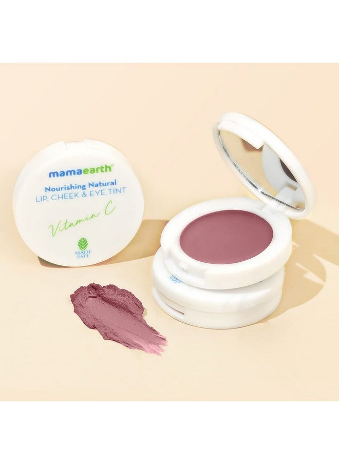 Mamaearth Mamaearth Nourishing Natural Lip Cheek & Eye Tint with Vitamin C & Cocoa - 02 Coco Nude- 4 g  - Image 4