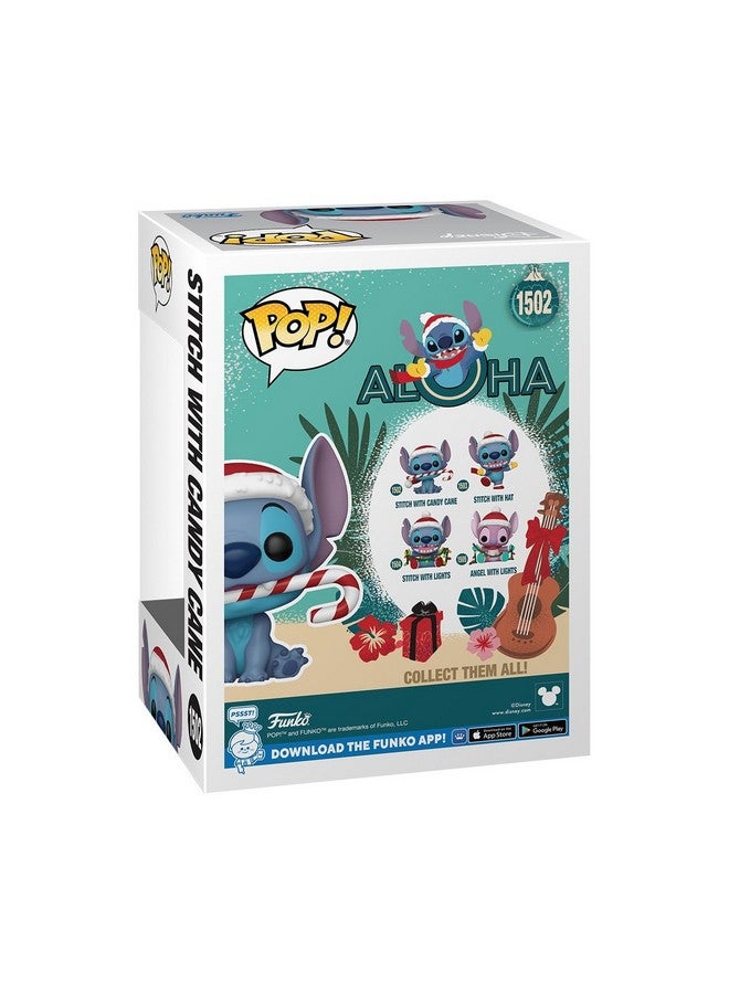 Funko Pop! Disney: Stitch - Stitch with Candy Cane - Image 3