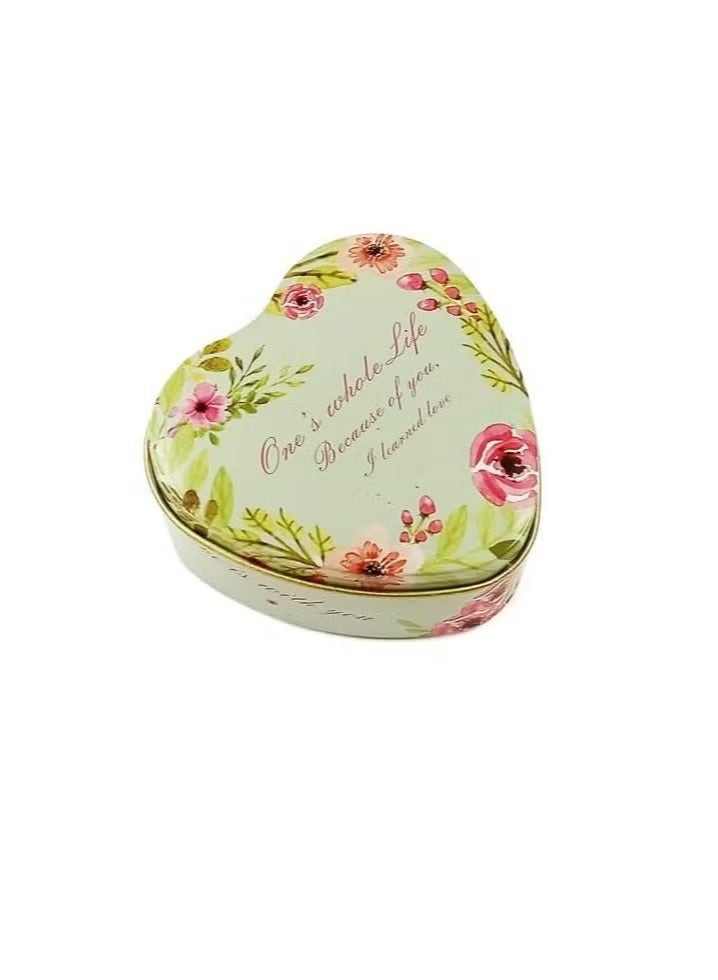 شمعة عطرية لطيفة على شكل قلب متعددة الألوان والأشكال - Image 2