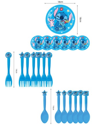 40-piece Stitch themed birthday party disposable supplies set - view 2