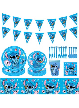 40-piece Stitch themed birthday party disposable supplies set - view 4
