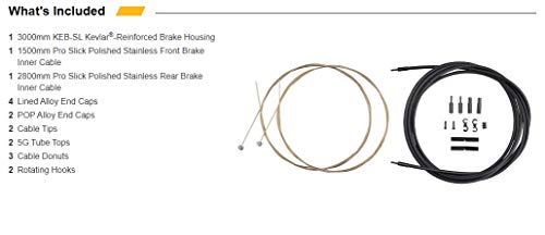 Jagwire Mountain Pro Complete Brake Cable Kit - Black - Image 4