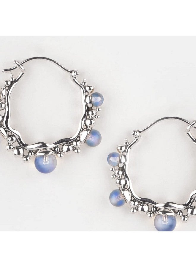 Shaya Women By Caratlane A Sunday Siesta Earrings In 925 Silver - Image 4