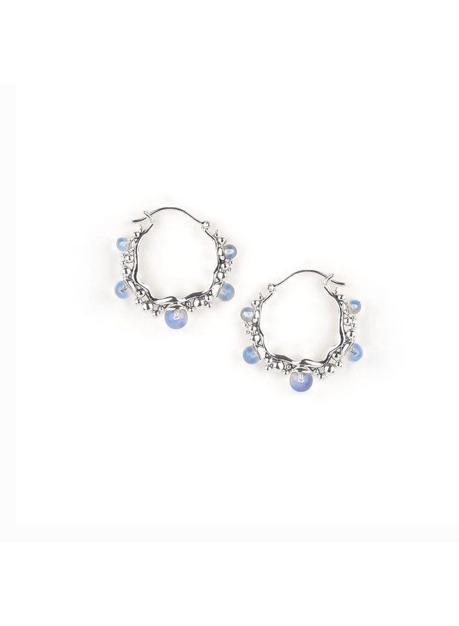 Shaya Women By Caratlane A Sunday Siesta Earrings In 925 Silver - Image 1