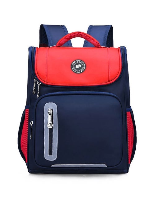 Eazy Kids Panda School Bag-Red blue