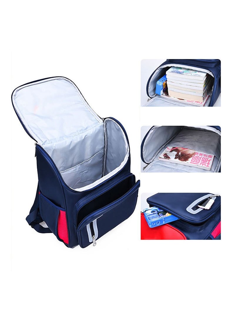 Eazy Kids Eazy Kids Panda School Bag-Red blue  - Image 4