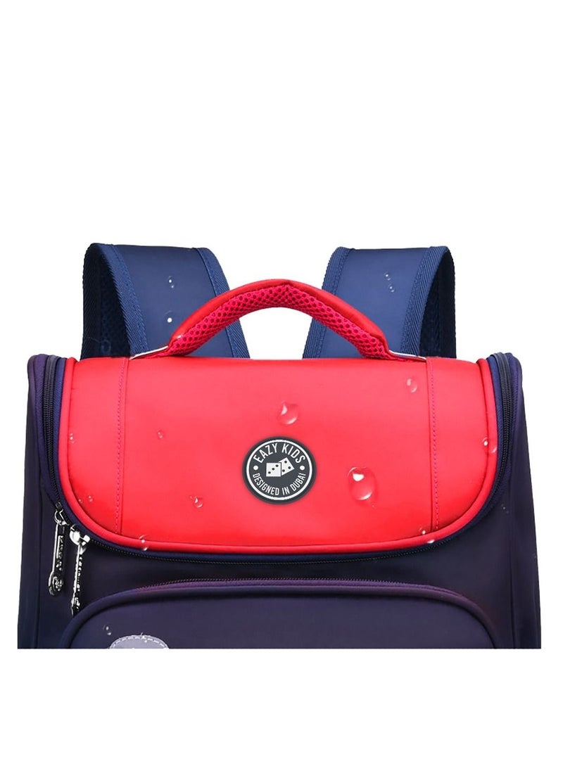 Eazy Kids Eazy Kids Panda School Bag-Red blue  - Image 5