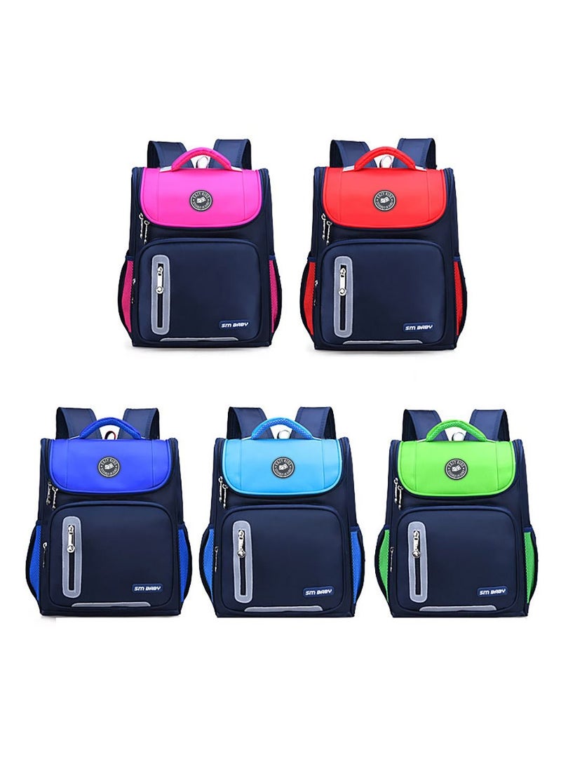 Eazy Kids - Eazy Kids Panda School Bag-Red blue - Image 1
