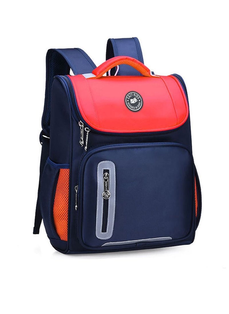 Eazy Kids Eazy Kids Panda School Bag-Red blue  - Image 2