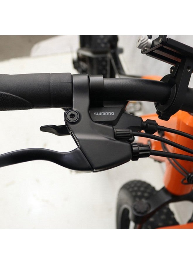 ميريت دراجة كهربائية سبائك معدنية متينة بجودة ممتازة برتقالي وأسود 82 x 29 x 162 سم FST-1033 - Image 4