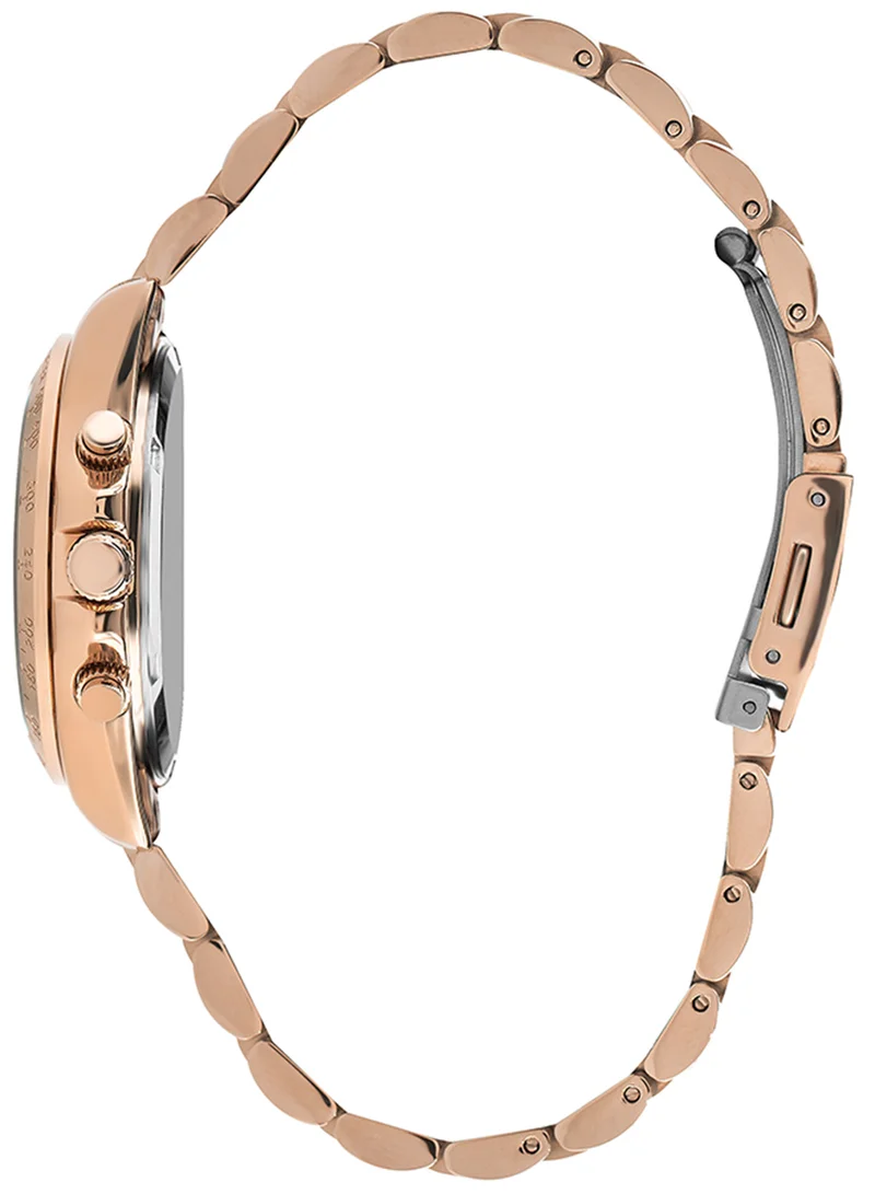 BEVERLY HILLS POLO CLUB Women's Chronograph Tonneau Shape Wrist Watch BP3204C.410 - 36 Mm