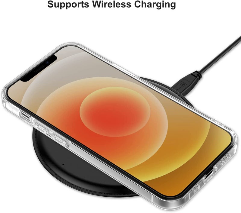 Nishtech غطاء خلفي شفاف هجين ناعم رفيع مضاد للغبار لجهاز آيفون 12 ميني 5G مع حماية الكاميرا - Image 5