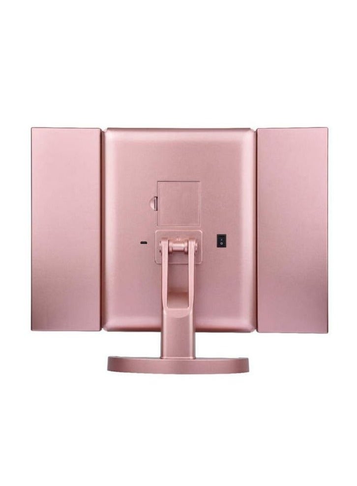 Nariele Touch Screen Tri-Fold Led Makeup Mirror - Image 2