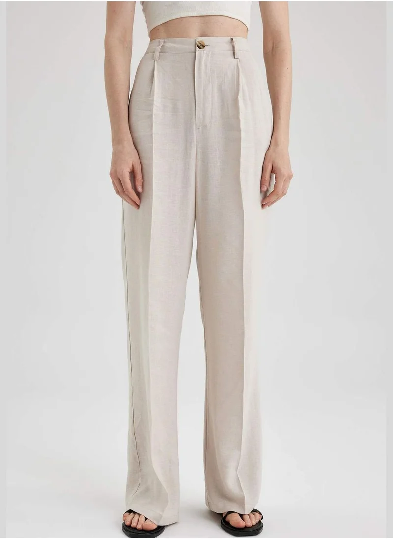 DeFacto Woman Wide Leg Woven Trousers