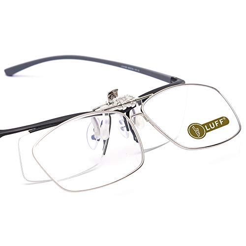 LUFF Reading Glasses Clip Anti-blue light Magnifying Glass Portable Clips(2.0X) - Image 1