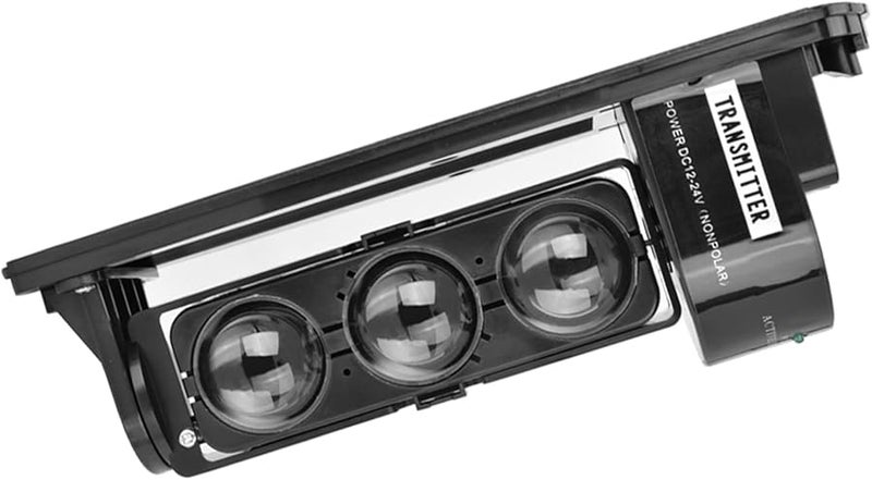 Triple Beam Photoelectric Infrared LED Detector Security Alarm System for Office - Image 1