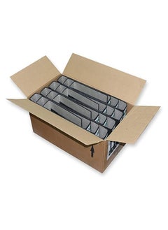FIS FIS Pack of 24 Pieces A4 Laminated Box File Black  - Image 1