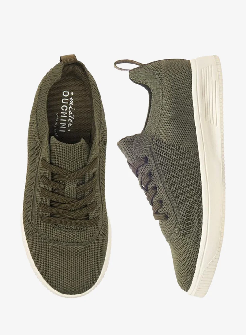 Mister Duchini Boys Lace-Up Ankle Sneakers