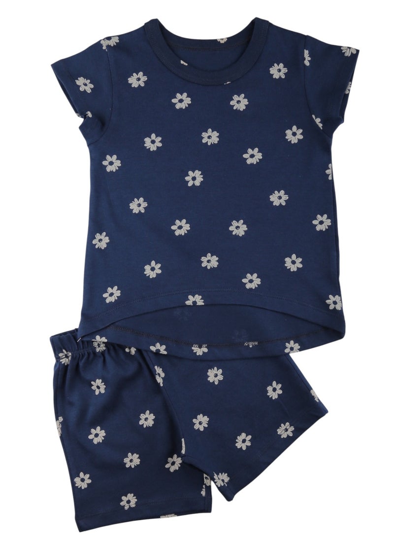 Girls Summer Printed Set