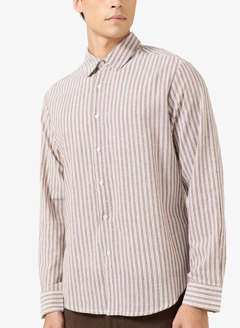 سفنتي فايف قميص كلاسيكي بقصة عادية - Image 3