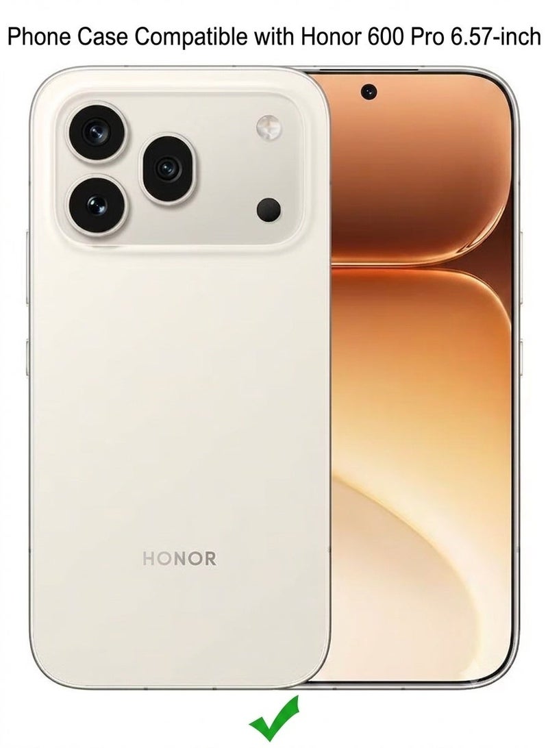 جراب Honor 600 Pro مصنوع من السيليكون السائل والمطاط الناعم، غطاء نحيف لحماية هاتف Honor 600 Pro من الخدوش، غطاء مرن سهل الإمساك. - Image 2