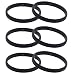 SUMERSHA 6 Pieces Shirt Sleeve Holders Stretchy Metal Armbands AntiSlip Sleeve Garters for Men Women Black - Image 2