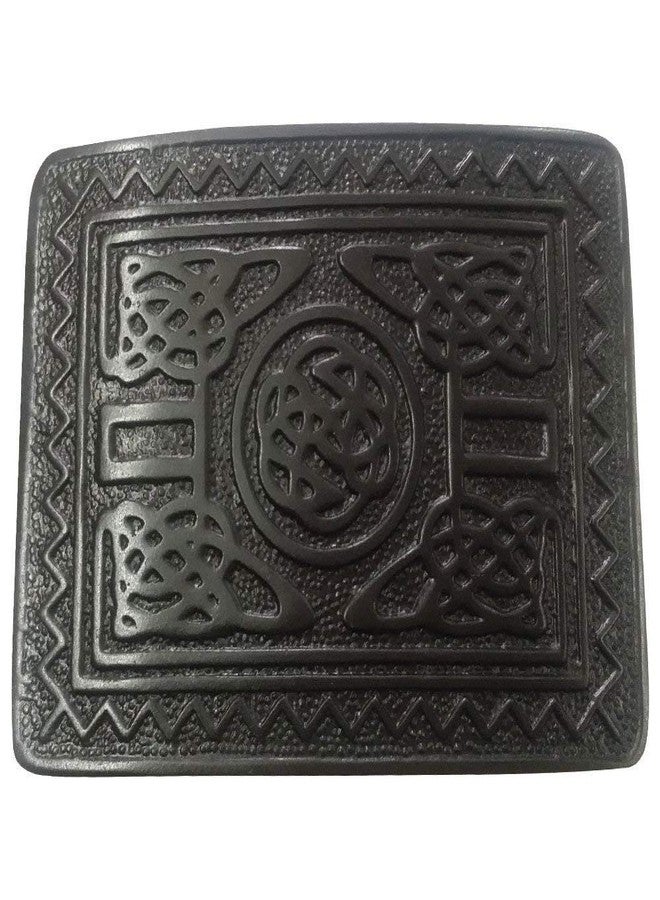 AAR Scottish Kilt Belt Buckle Design Black Finish - Image 1