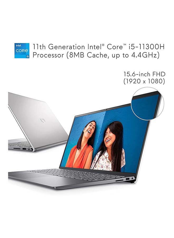 ديل إنسبيرون 5510 بروفيشونال مع شاشة 15.6 بوصة بدقة Full HD، معالج الجيل الحادي عشر Core i5-11300H (8M كاش، يصل إلى 4.40 جيجاهرتز، مع IPU)/ذاكرة RAM سعة 16 جيجابايت/قرص SSD سعة 512 جيجابايت/رسومات Intel Iris Xe/ويندوز 11/نسخة دولية - Image 3
