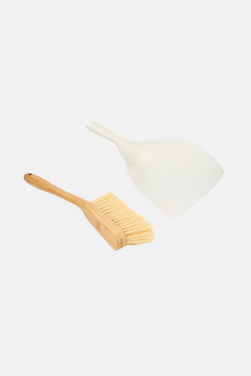 Bombay 2 Pieces Dust Pan And Brush Set, Multicolor - Image 2