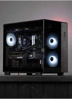 Phoenix Vortex Gaming PC - AMD Ryzen 7 7800X3D AM5 Processor, 8 Cores & 16 Threads, DDR5 32GB (2*16) Ram, 2TB Gen4.0*4 NVMe M.2 SSD, Nvidia GeForce RTX 5070Ti 16GB GDDR7 OC Edition Graphics Card, 2 Fan AIO Liquid Cooler, 850W 80 Plus Power Supply, Windows 11 Pro | Wi-Fi