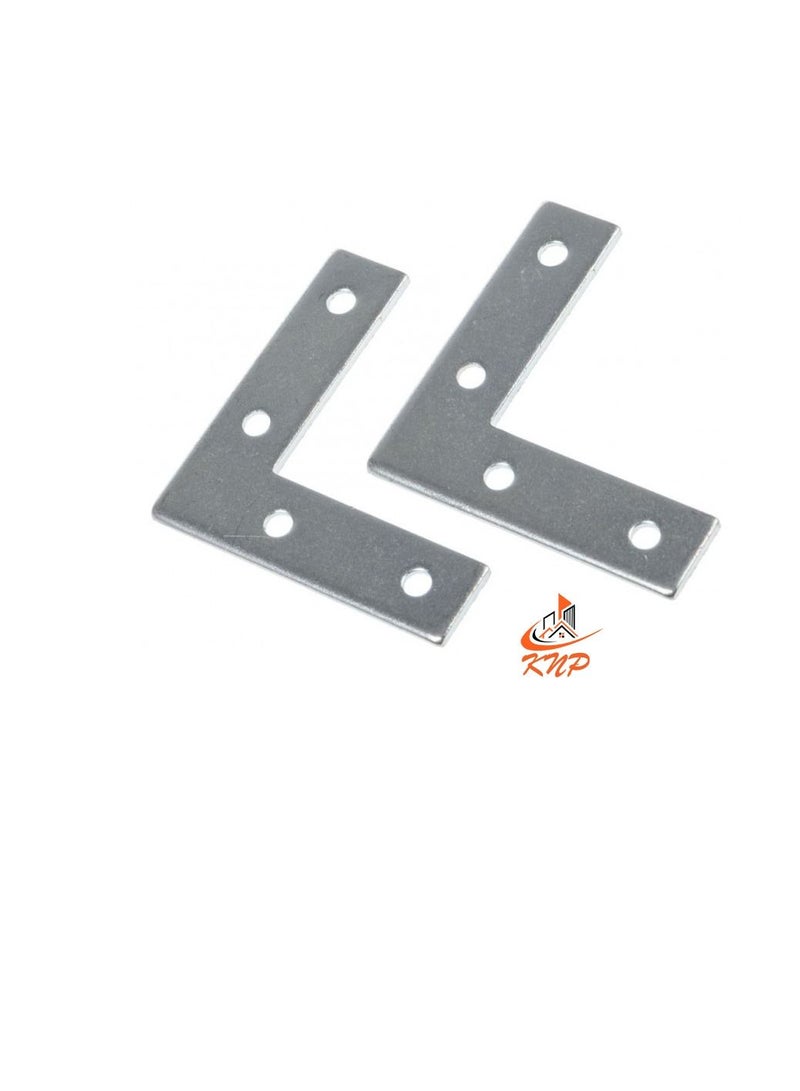 KNP GI Zinc Plated Flat Corner Brace 30x30 - 5pcs - Image 1