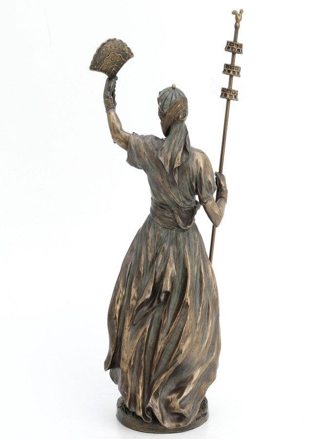 UNICORN STUDIO 12 Inch Obatala The Creator Orisha Santeria Yoruba Cold Cast Resin Bronze Finish Sculpture - Image 3