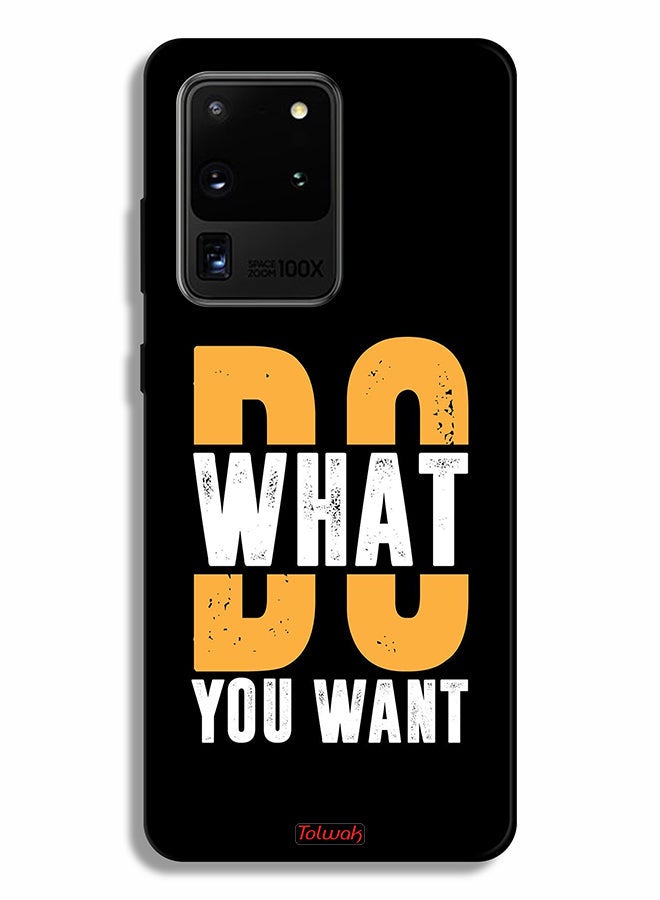 Tolwak Samsung Galaxy S20 Ultra Protective Case Cover Do What You Want - Image 2