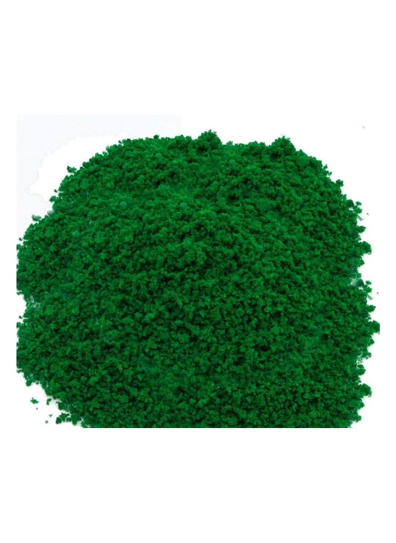 E - Buddies E Buddies Artificial Grass Powder for School Project Craft Decor Micro Landscape Decoration Building Model MaterialGreen 50 Grams 