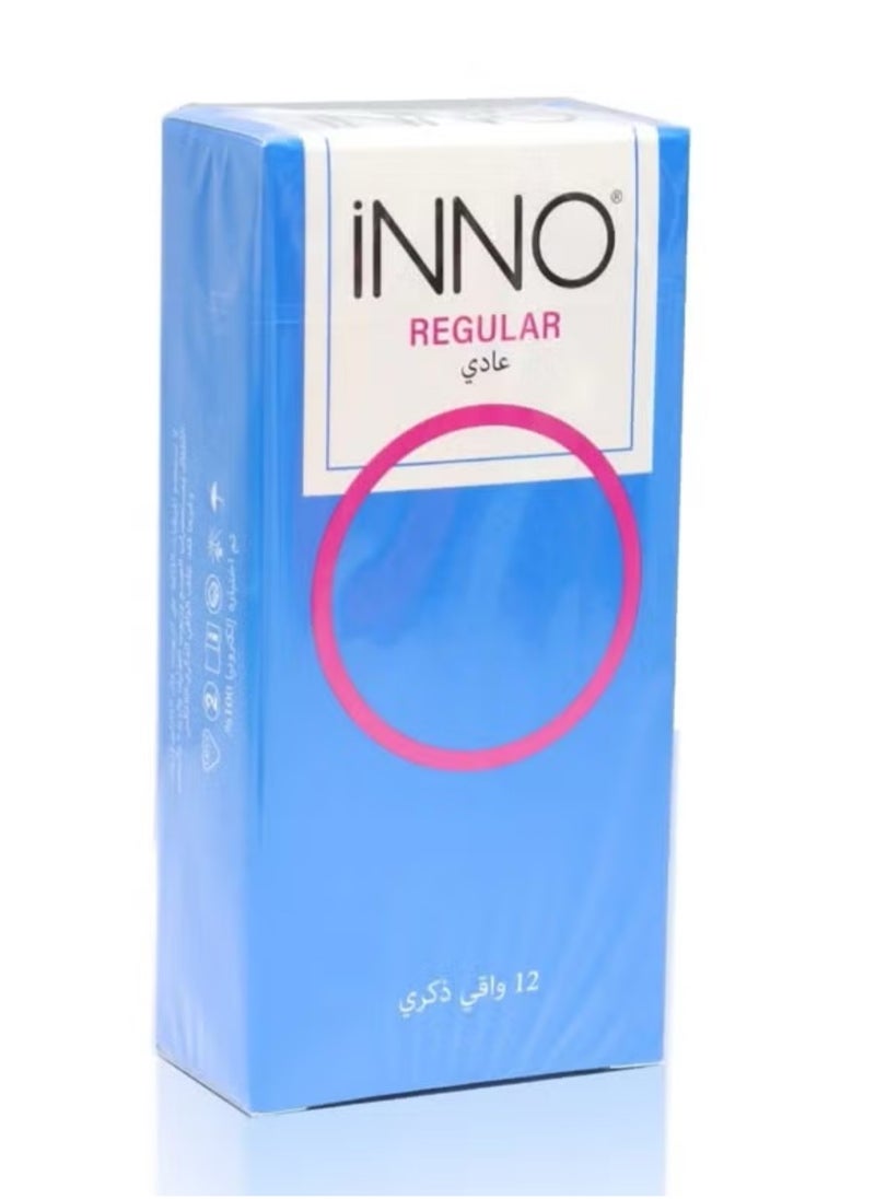 إينو واقي ذكري عادي 12 قطعة  - Image 1