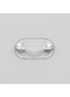 Magnetic Glasses Holder V-Clip Organiser White Diamond with white background White Diamond with white background
