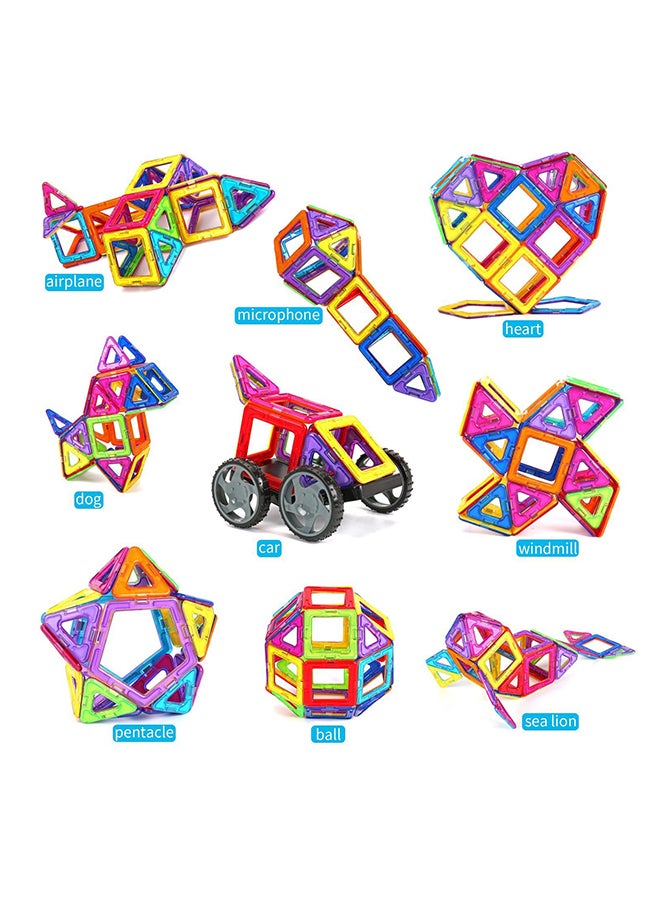 Loquat 97-Piece Construction Magnetic Blocks Building Toy 3+ Years Durale And Sturdy 97 - Image 2