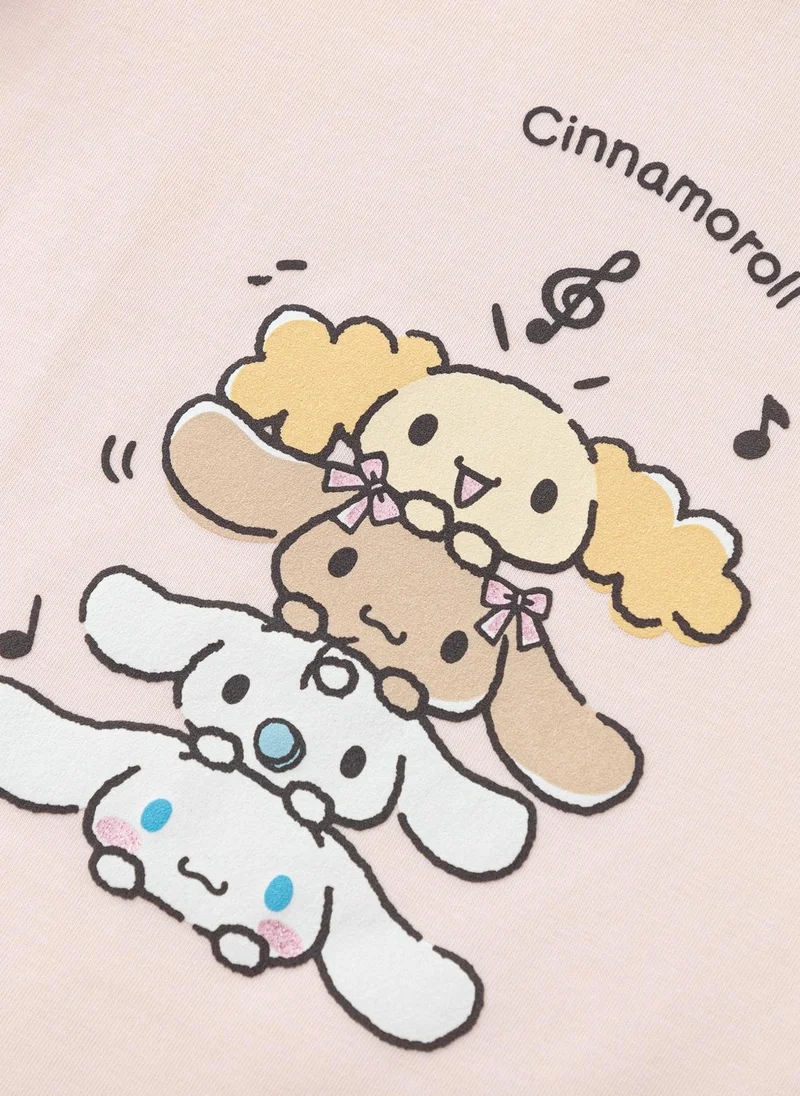 Balabala Pink Toddler Girls Round v-neck short-sleeved T-shirt for Women | Best Price UAE