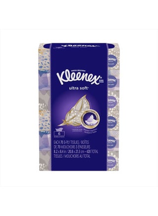 Ultra Soft & Strong Facial Tissues,70 Count 8.2 x 8.4in pack of 6 - pzsku/Z1743FF722864506606CCZ/45/_/1715548803/9294324a-f36d-4071-86bc-8a7261b3ad9d