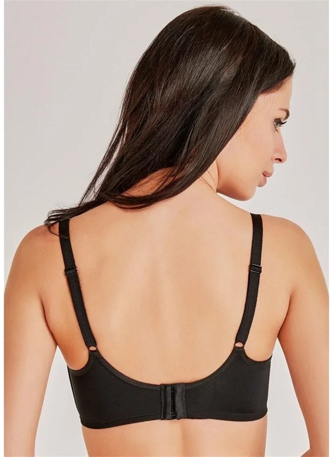 Magic Form 6297 Lace Hollow Contouring Bra - Black