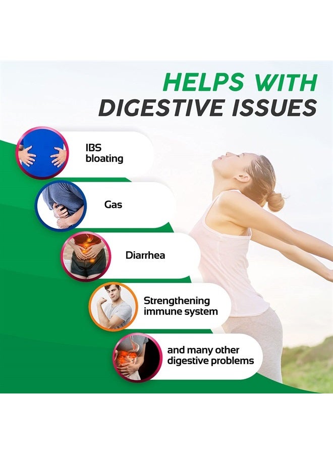 GeriCare Probiotic Digestive Support | Extra Strength 20 Billion CFU Lactobacillus Rhamnosus R-11 Daily Probiotic | Keeps Your Digestive System Balanced | 30 Capsules - Image 4