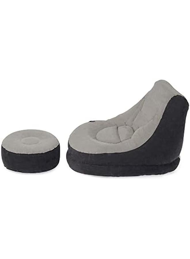 انتكس كرسي ألترا لاونج قابل للنفخ مع مسند للقدمين 68564 - Image 4