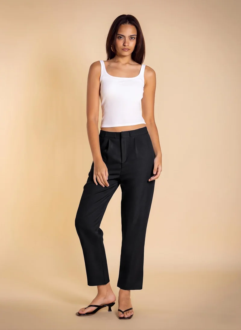SHAPES PLEATED TAILORED TROUSERS