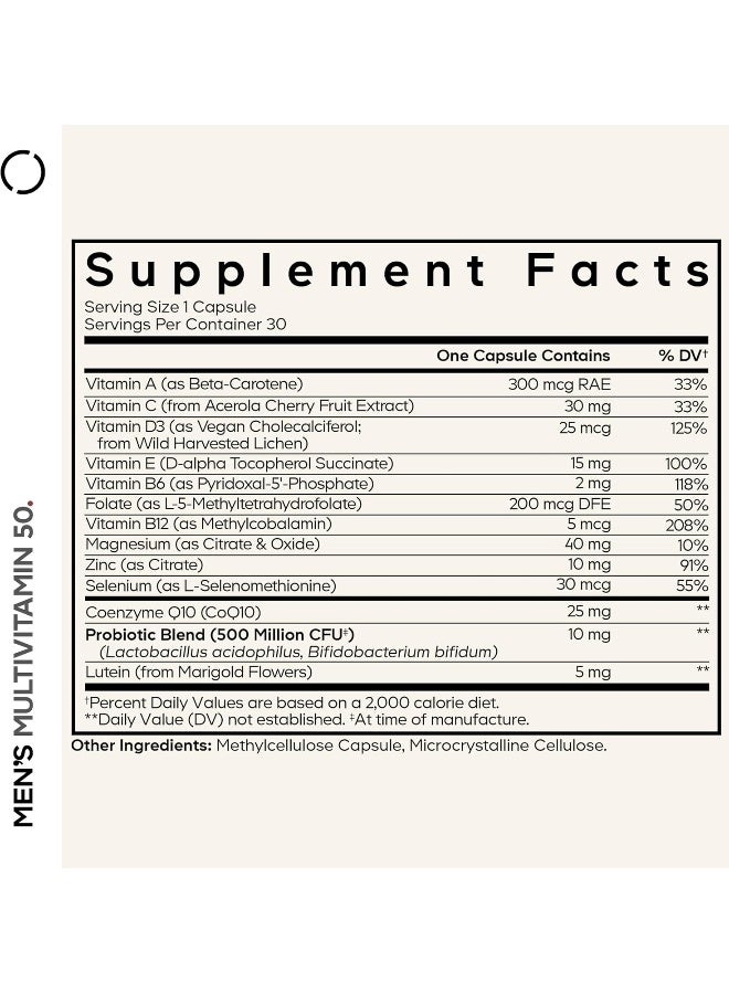Codeage Men's Multivitamin 50 - 30 Capsules for Men - Image 2
