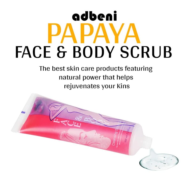 Adbeni FACE & BODY CLEASING SCRUB GEL 100ml - Image 3