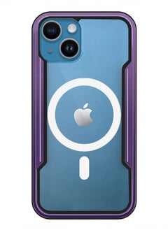 iPhone 14 Case Hybrid Heavy Duty Defender Anti-Drop Cover Wireless Charging Bumper Frame Purple - pzsku/Z17442A9F27E5C4273461Z/45/_/1701670411/09f94149-9053-466e-8ed0-905921ee06b7